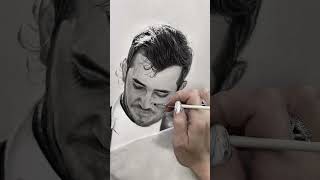 100 Hours of Drawing - Wedding Portrait #art #drawing #artist #realisticart #pencildrawing #charcoal