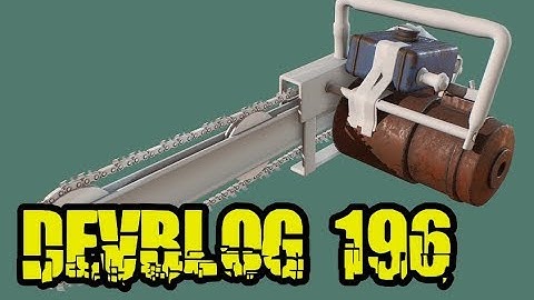 Rust Devblog 196 - Колодцы, новые военные туннели и первый взгляд на бензопилу | Cheper