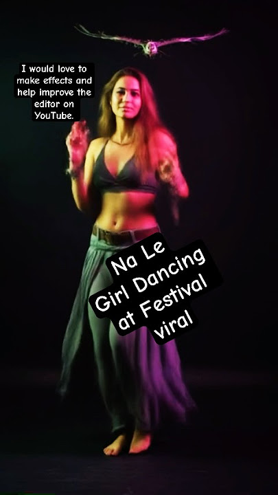 Na Le girl dancing at festival viral video #DreamScreenAI #music #electronicmusic #dj @Djdarki ❤️