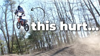 How to Jump a Big Double! - Motocross Private Lesson