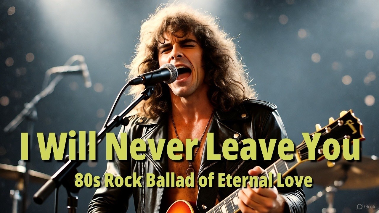 I Will Never Leave You – 80s Rock Ballad of Eternal Love - YouTube