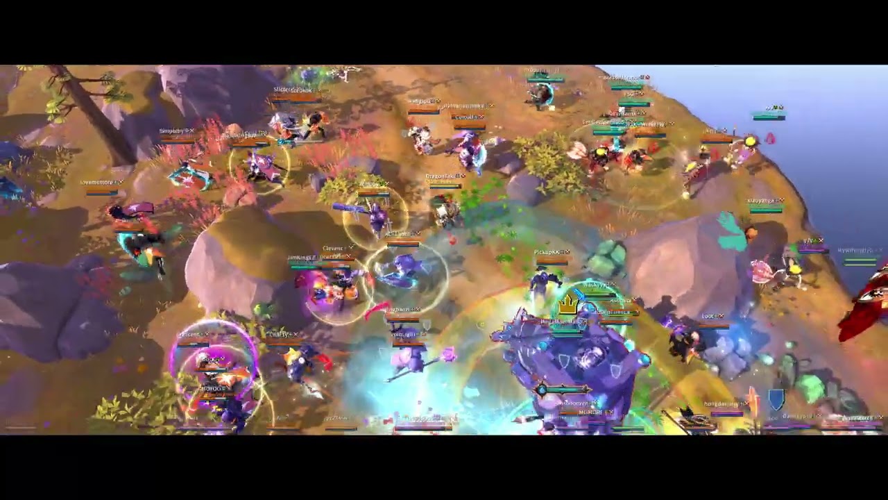 Albion Online | 2025/08/31 CTA | Lifecurse Staff | Short fight vs new boombap