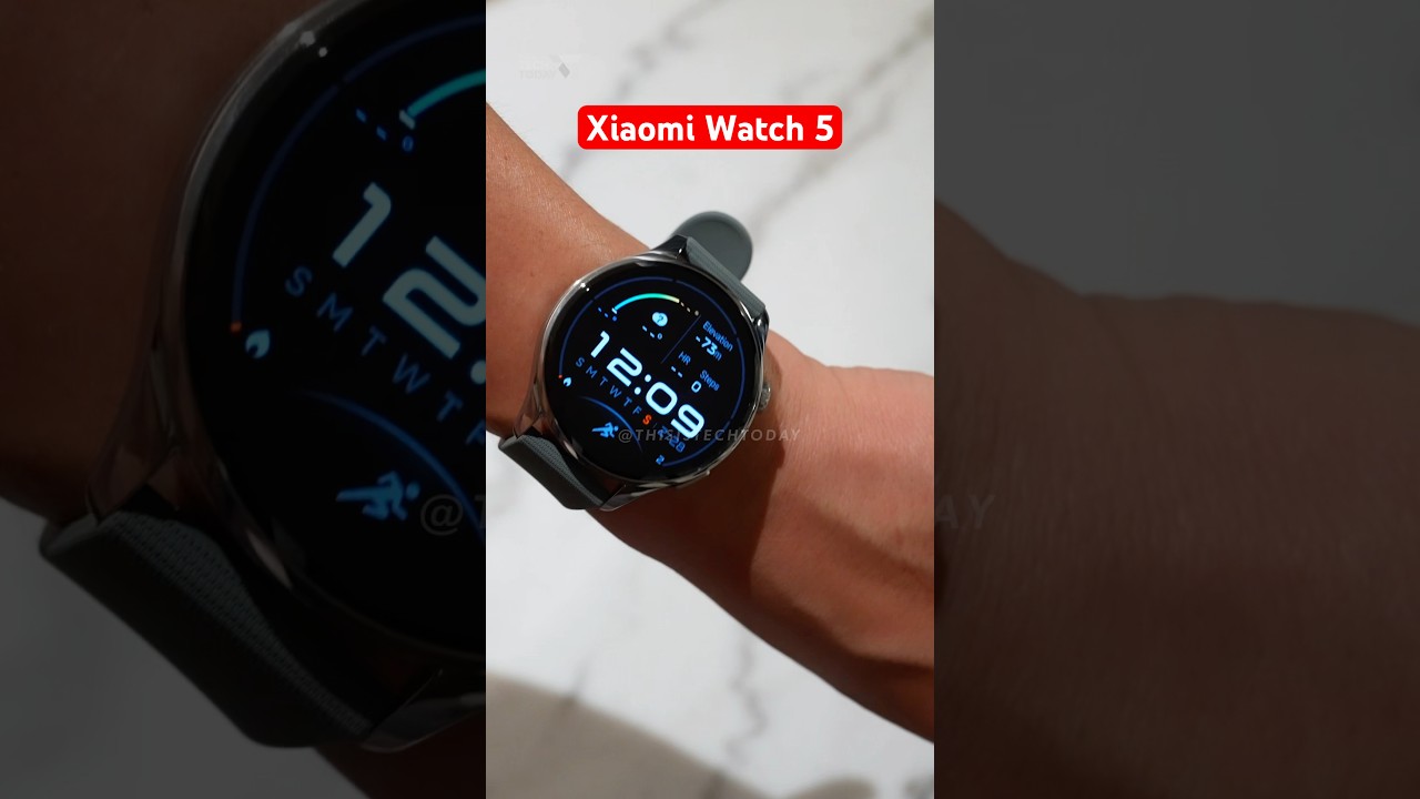 Xiaomi Watch 5 - a Google wearOS Smartwatch