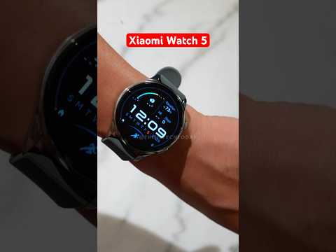 Xiaomi Watch 5 - a Google wearOS Smartwatch