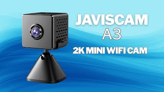 Javiscam A3 Mini Camera Review | Hidden WiFi Nanny Cam with Motion Alerts, Night Vision &amp; Cloud