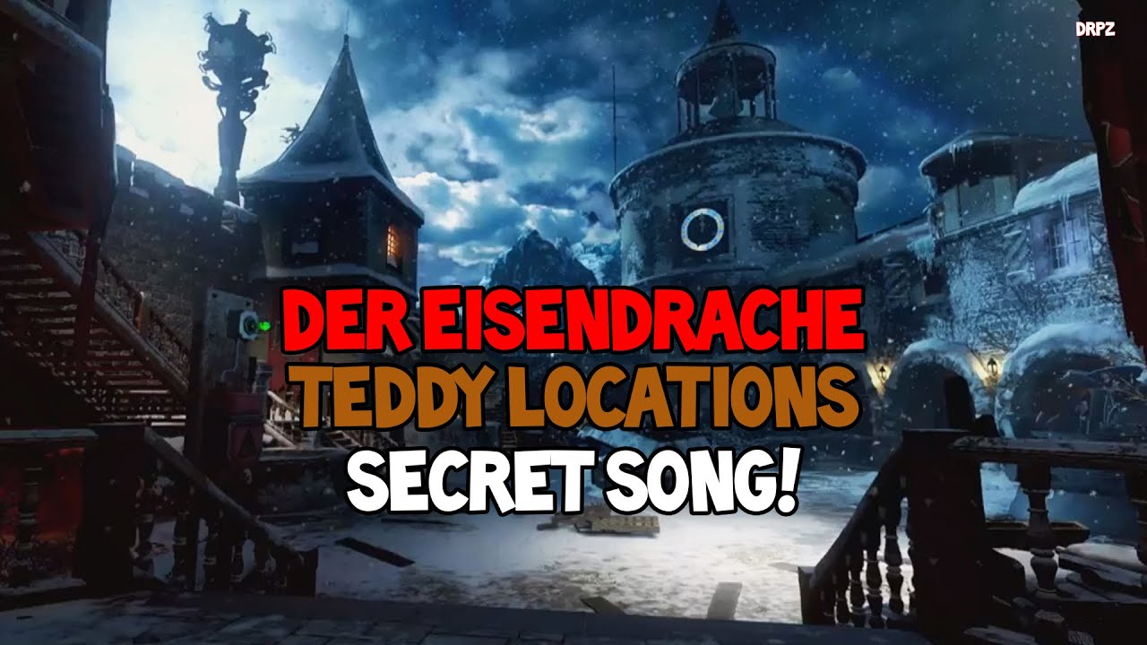 Der Eisendrache Secret Song Teddy Locations (Black Ops 3 Zombies