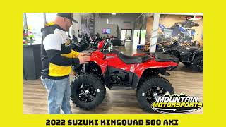 2022 SUZUKI KINGQUAD 500 AXI