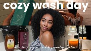 aesthetic curly hair routine| fall curly hair routine | 3c-4a curls | defined and volume routine