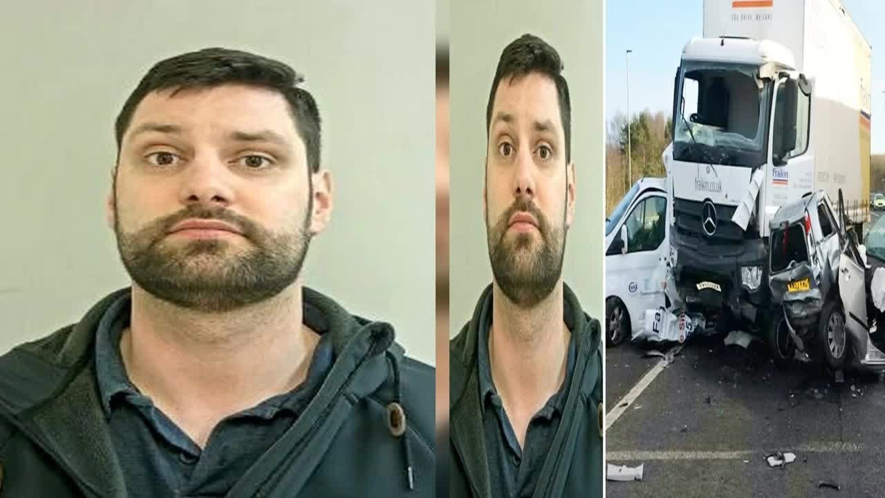 Lorry driver killed woman, 91, in horror crash while fiddling with his ...