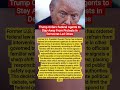 Trump Orders Federal Agents to Stay Away From Protests in Democrat-Led Cities#Trump #USPolitics