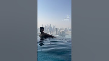 Bucket list ✅ Aura skypool Dubai, world’s largest 360 infinity pool #dubai #shorts