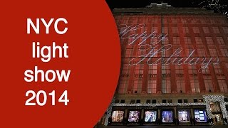 How Saks fifth avenue light show 2014 - Recreated in a Christmas App