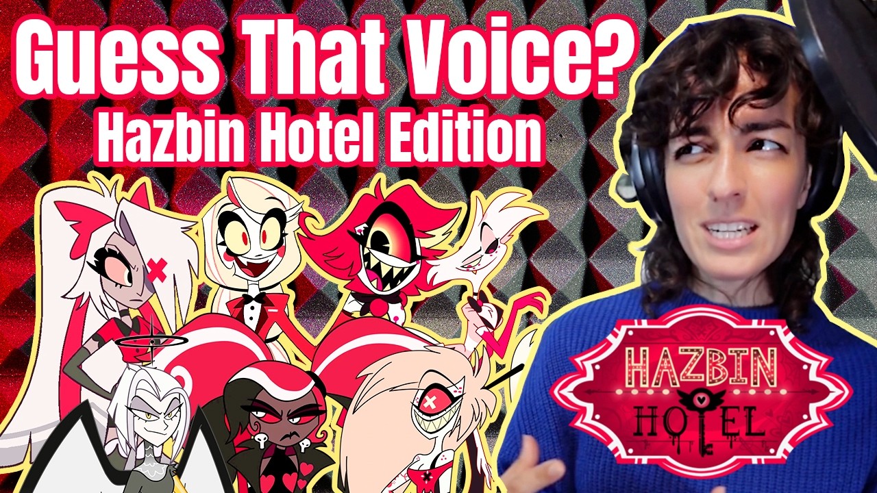 Can I Guess the Voice Acting in Hazbin Hotel? - YouTube