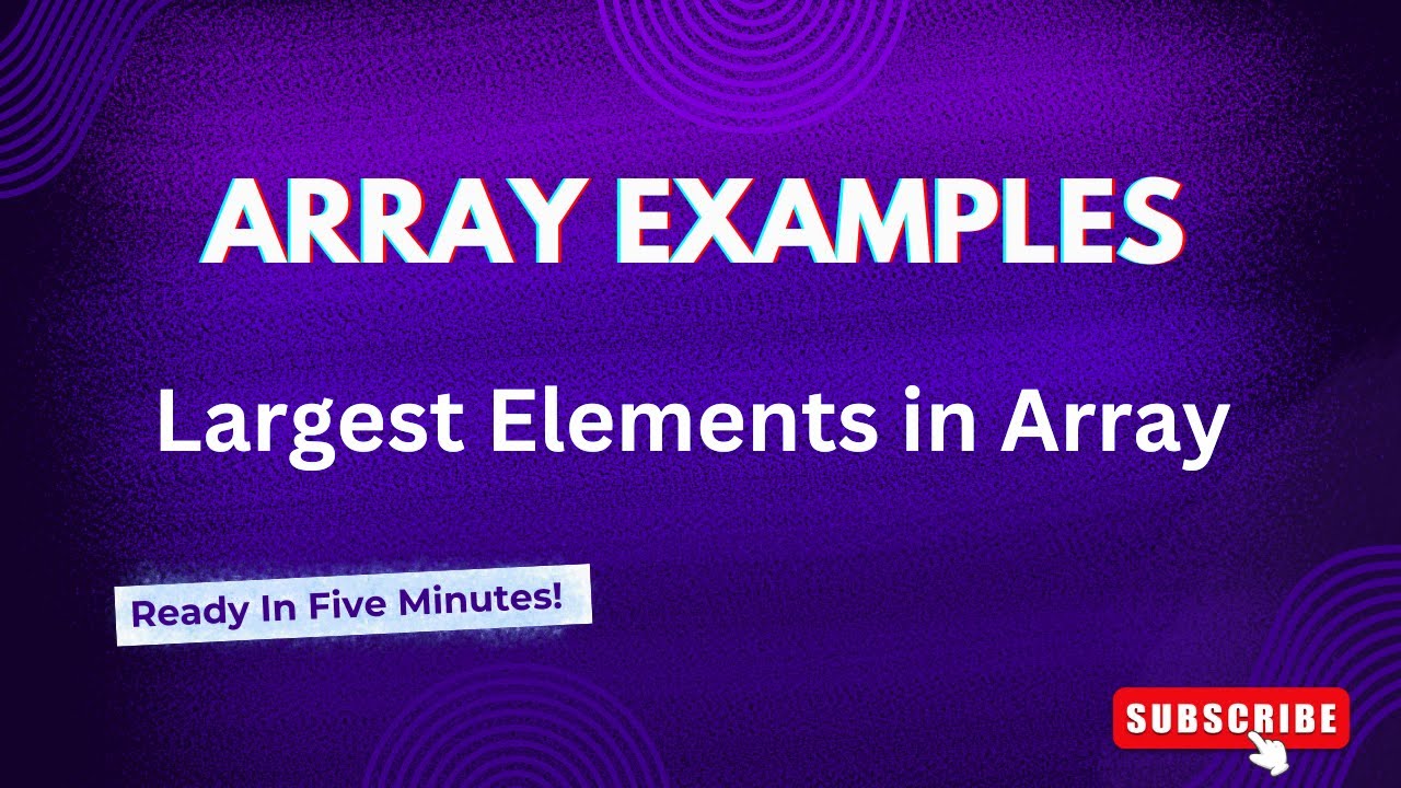 "Unlocking Java: Find the Largest Element in a Sorted Array with this ...