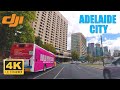 4K - Driving in Adelaide City on a weekday shot from my DJI Osmo Action