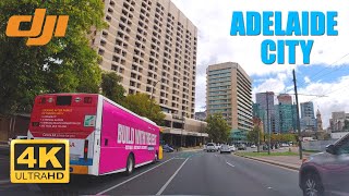 4K - Driving in Adelaide City on a weekday shot from my DJI Osmo Action