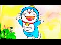 How to make doraemon drawing #shortvideo #viralvideo #drawing