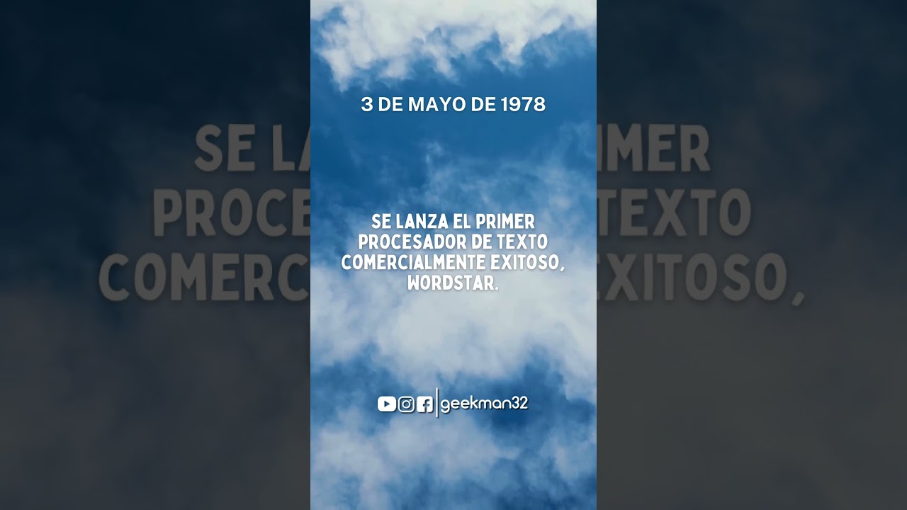 3 de mayo de 1978... 