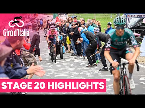 Hindley Secures Giro Lead As Covi Claims Victory! | Giro d'Italia 2022 | Stage 20 | Highlights