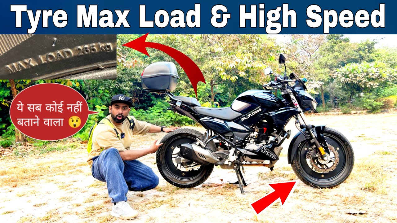 Tyre Load index | Maximum Tyre load & High Speed🔥| Tyre index Chart 🥵 | Hero Xtreme 125r Tyre index