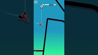 STICKMAN HOOK 3D game 30 LEVEL 🤟🕷🕸 Gameplay All Levels iOS, Android New Game Mobile screenshot 2