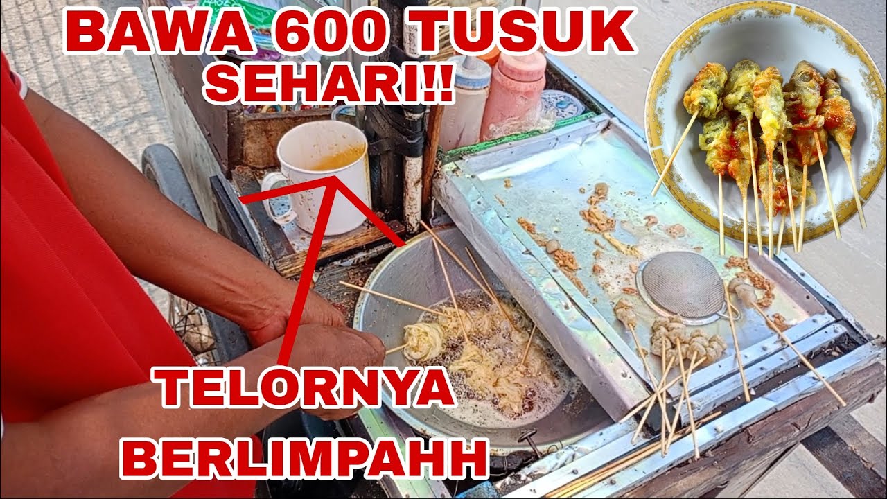 Cilor Mercon PERJUANGAN BAPAK INI JUALAN CILOR SELAMA 12 JAM !! - YouTube