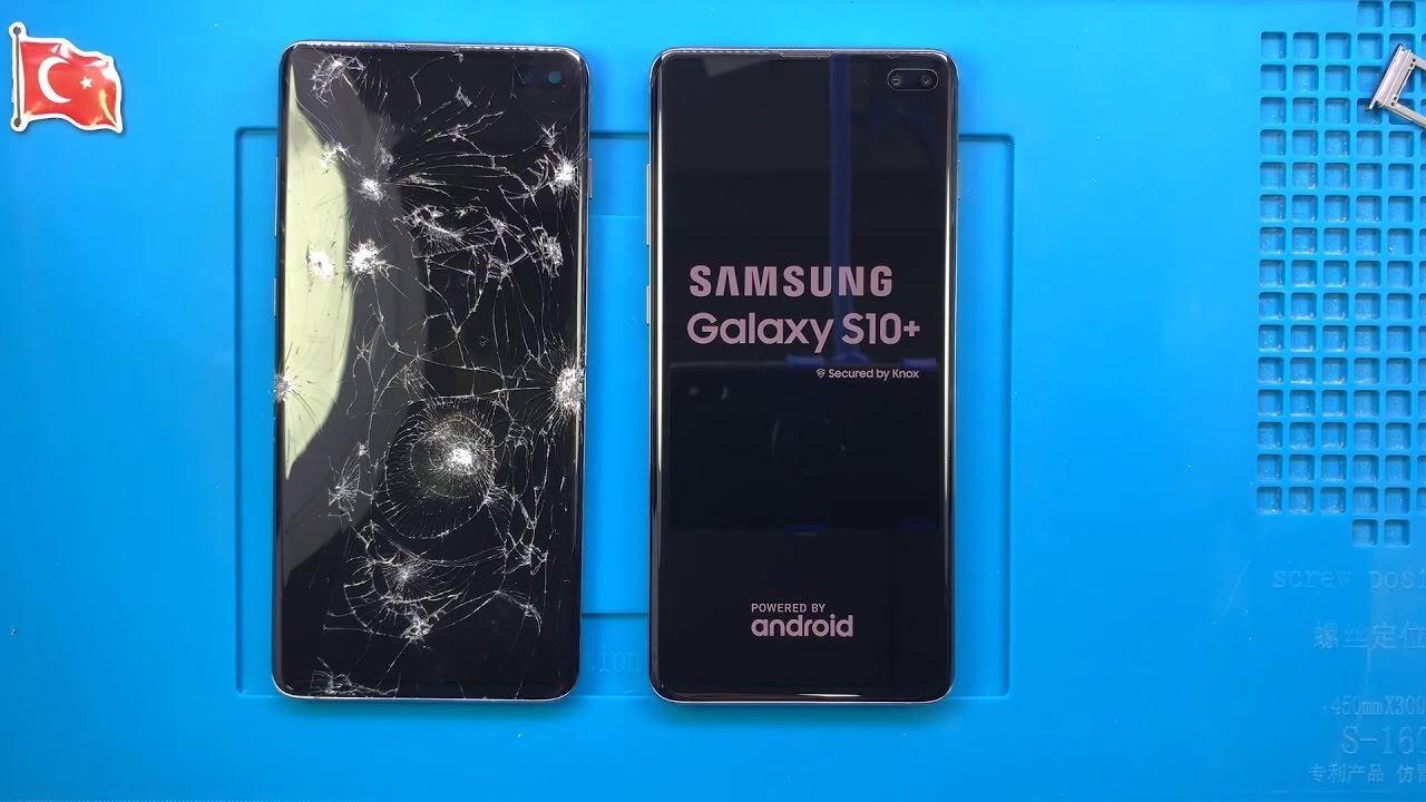 Update Samsung Galaxy S10+ Display Tausch Wechel