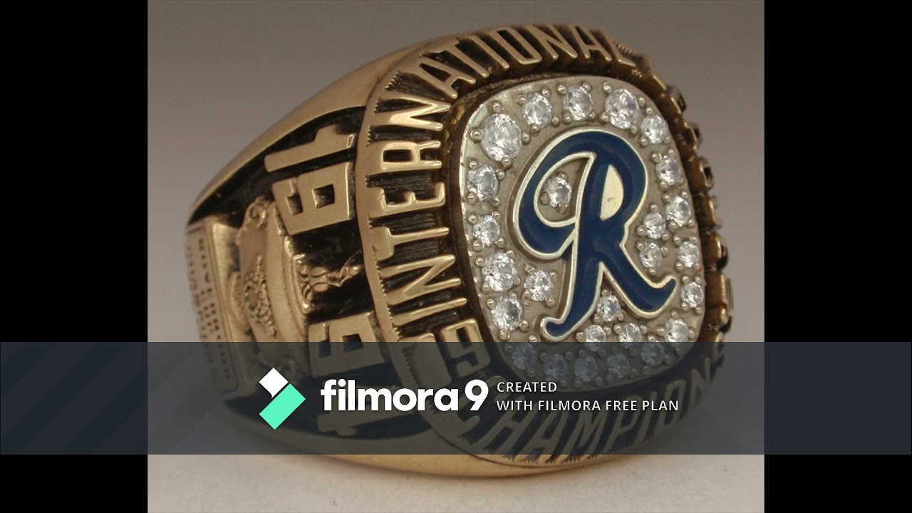 MLB World Series Rings Timeline YouTube