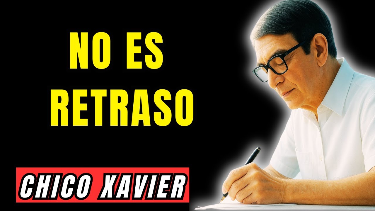 Chico Xavier te dice hoy… lo que parece demora también es protección