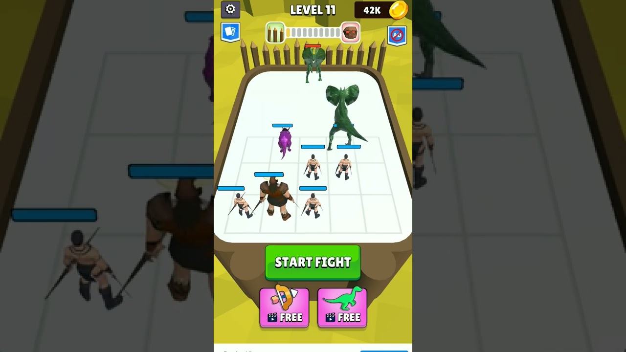 Merge Master: Dinosaur Monster level-11 gameplay 🤑😍