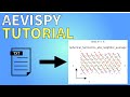 AEVISPY - Atomic Environment Visualization using Pythia (Bala Selvaratnam)