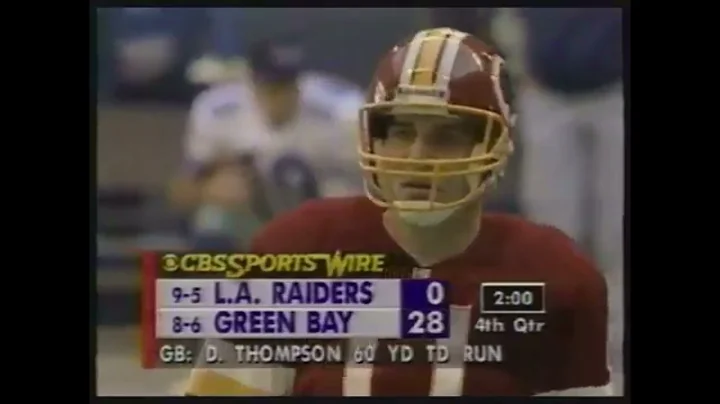 Washington Redskins @ Dallas Cowboys, Week 17 1993...