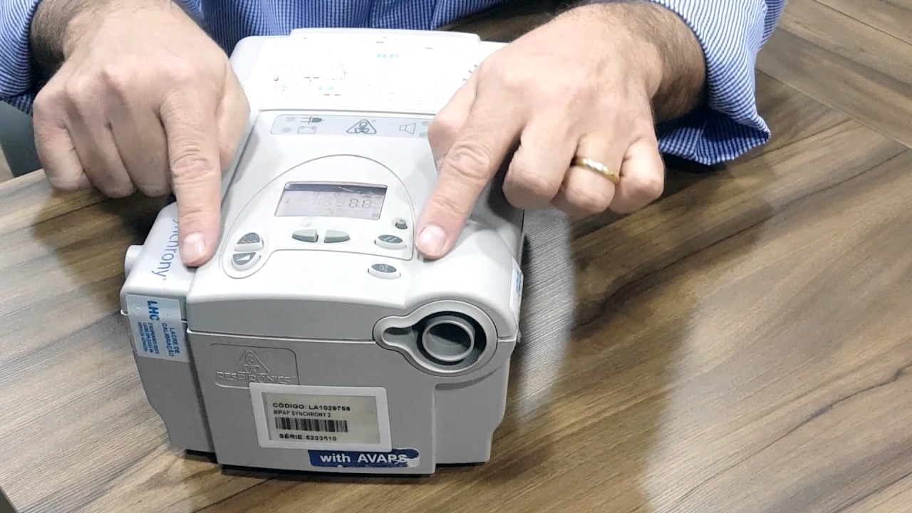 Como destravar e mudar os parâmetros no Sinchrony II?