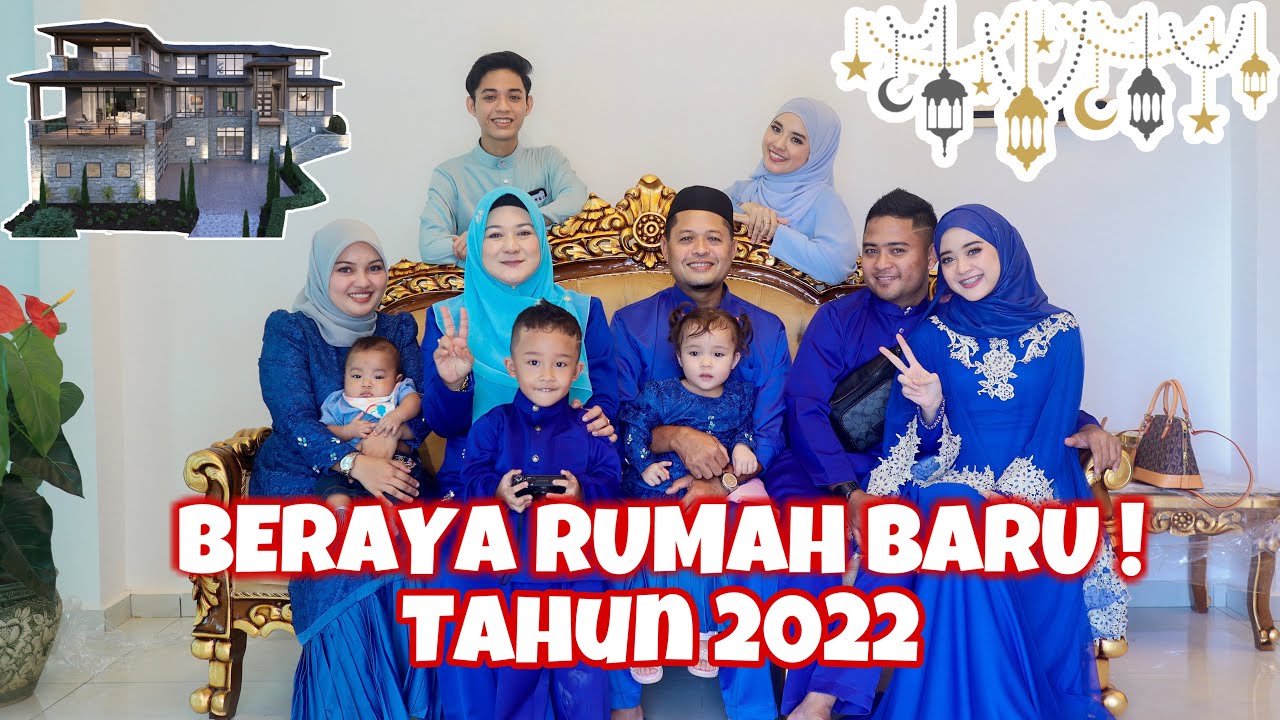 VLOG RAYA PERTAMA DI RUMAH BARU SYAZAAYUSOF 😍🤭