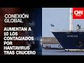 OMS no descarta nuevos casos de hantavirus tras contagio en crucero