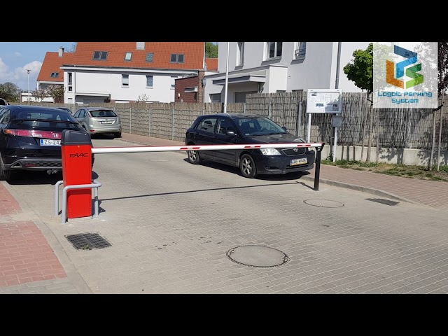 Szlaban  FAAC B614 realizacja LOGBIT