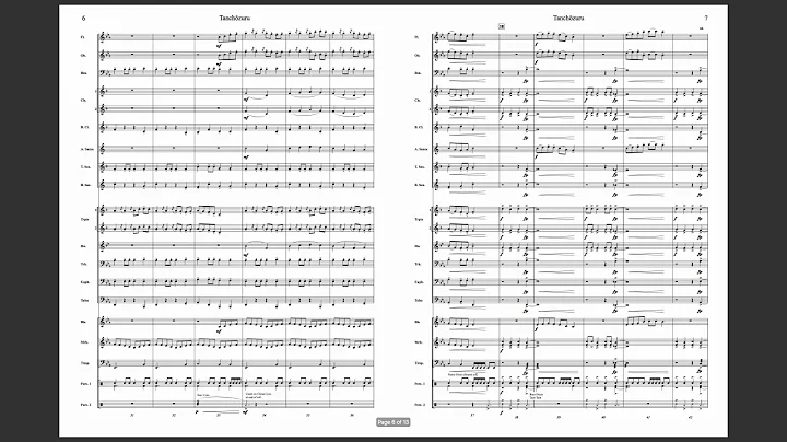 Tanchzuru (Randall Standridge, FJH Music)