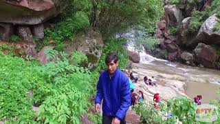 Cascada de Los Alisos en El Garruño Calvillo 5 Sept 2017