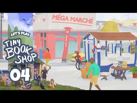MEGA MARCHE MADNESS | Tiny Bookshop (Let's Play Part 4)