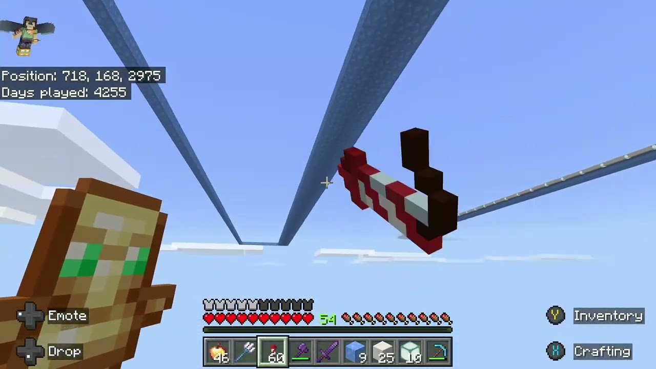 ADHD Minecraft - Ice Boat Racetrack 8 - Relaxed Cool Chill Calm