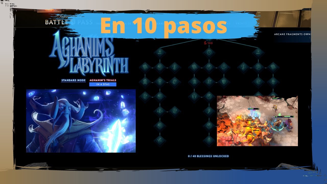 DOTA2 Laberinto De Aghanim En 10 Pasos YouTube