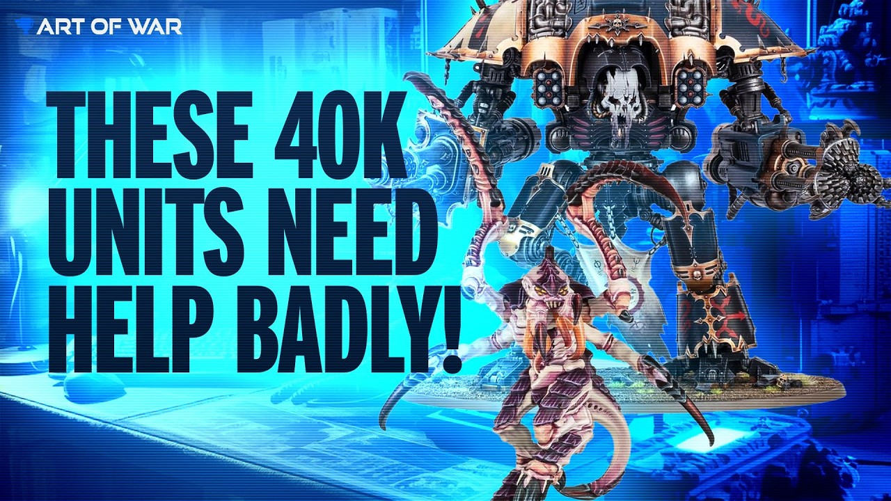 Top 10 Datasheets that Need Buffs in Warhammer 40k