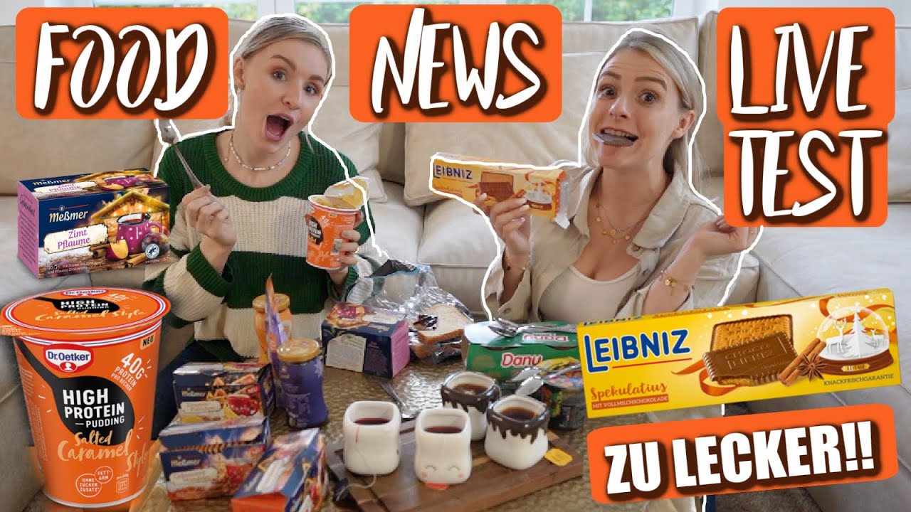 SO LECKER! 😋DIESE FOOD NEWS im OKTOBER 2021 sind MEGA! Salted Caramel Protein Pudding & Winter Tee 😍