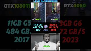 GTX 1080 Ti vs RTX 4060