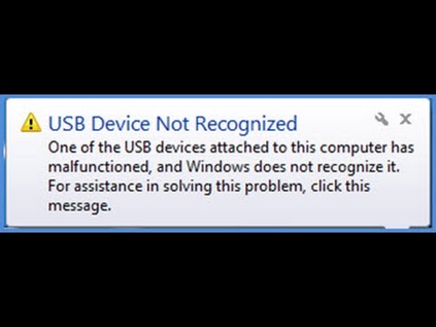 How to fix usb Device Not Recognized on windows 10 in (HINDI) | Foci