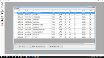 Point of Sale and Inventory System (POS) in VB.Net | Free Download