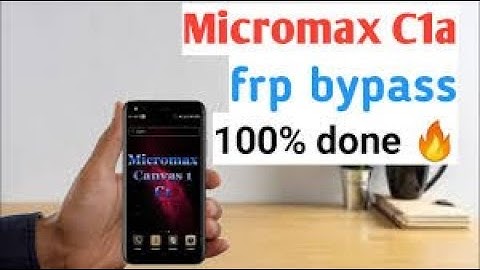 Micromax C1A FRP bypass without PC by allmobifirm.blogspot.com