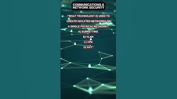 VLAN Technology: Creating Isolated Networks