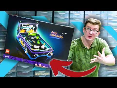 PINBALL MACHINE 🔥 LEGO ICONS 10323 / REVIEW