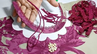 New Trending Kurti Neck Design Cutting & Stitching/Pakistani Gala Design 2026/neck design with dori  screenshot 5
